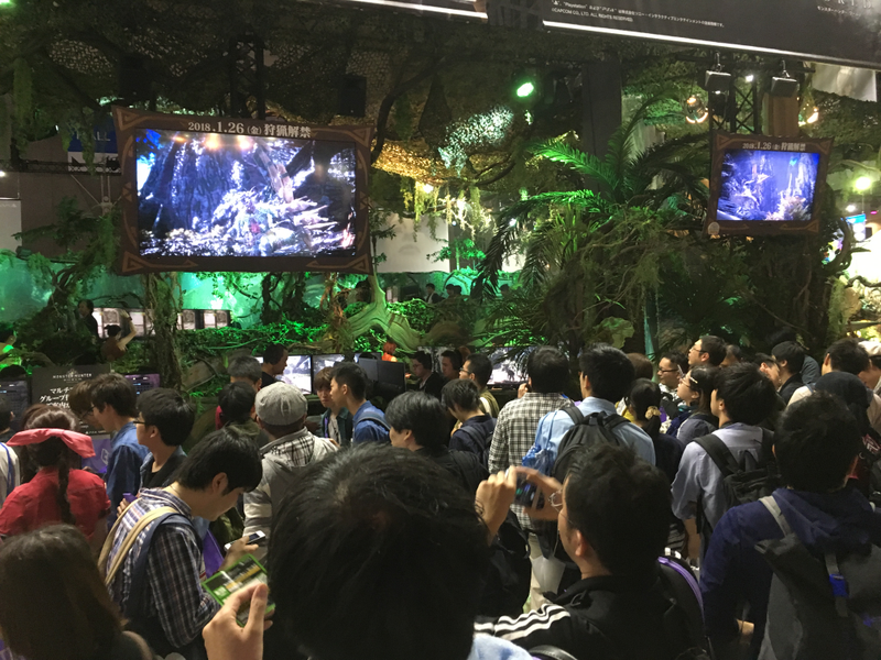 Illustration for article titled Good Luck Playing Monster Hunter: World At The Tokyo Game Show
